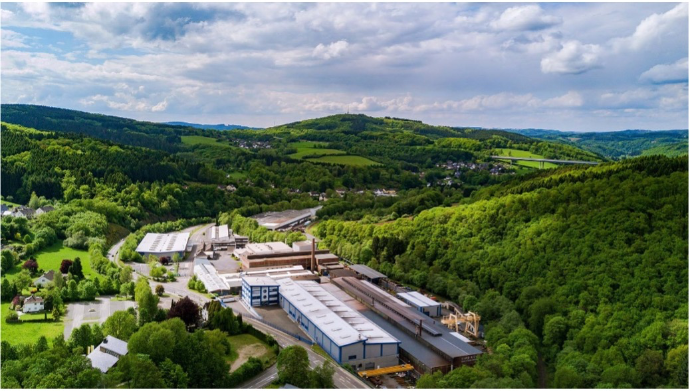 Usina siderúrgica KIND &amp; Co., Wiehl